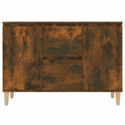 vidaXL Sideboard Räuchereiche 103,5x35x70 cm Holzwerkstoff