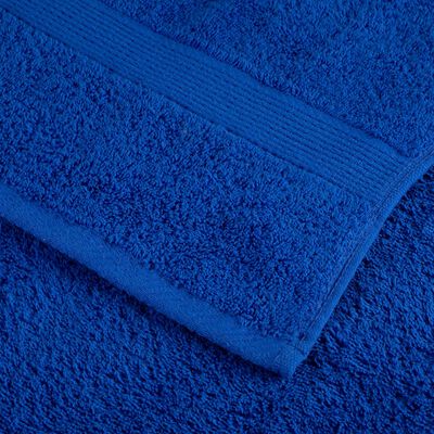 vidaXL Premium-Badetücher SOLUND 10 Stk. Blau 100x150cm 600 g/m²