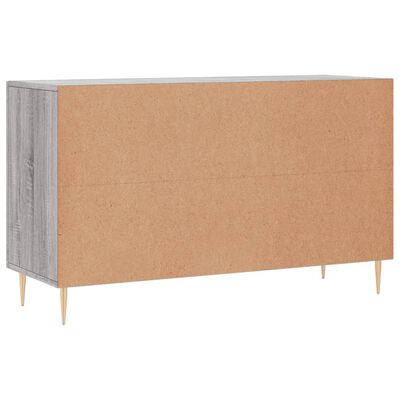 vidaXL Sideboard Grau Sonoma 100x36x60 cm Holzwerkstoff