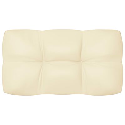 vidaXL Palettensofa-Auflagen 7 Stk. Creme