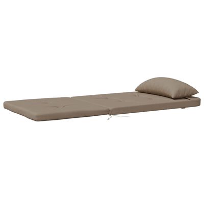 vidaXL Adirondack-Auflagen 2 Stk. Taupe Oxford-Gewebe