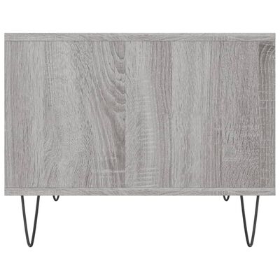 vidaXL Couchtisch Grau Sonoma 60x50x40 cm Holzwerkstoff