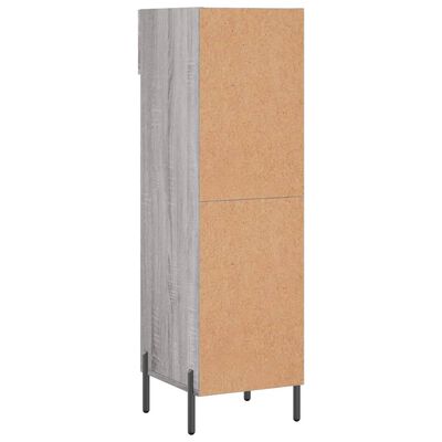 vidaXL Schuhschrank Grau Sonoma 30x35x105 cm Holzwerkstoff