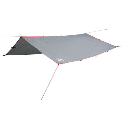 vidaXL Tarp Grau und Orange 500x294 cm Wasserdicht