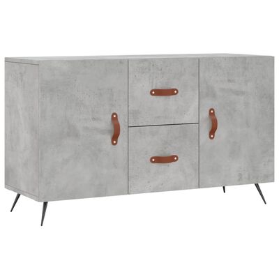 vidaXL Sideboard Betongrau 100x36x60 cm Holzwerkstoff