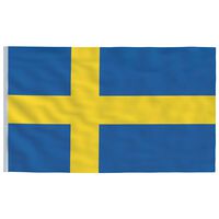 vidaXL Flagge Schwedens 90 x 150 cm