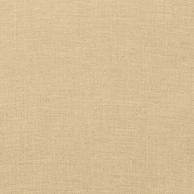 vidaXL Palettenkissen 2-tlg. Melange Beige Stoff