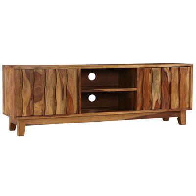 vidaXL TV-Schrank Massivholz Palisander 118x30x40 cm