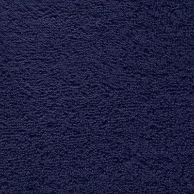 vidaXL Premium-Gästetücher SOLUND 10 Stk. Marineblau 30x50 cm 600 g/m²