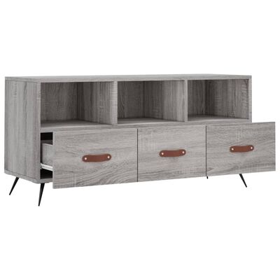 vidaXL TV-Schrank Grau Sonoma 102x36x50 cm Holzwerkstoff