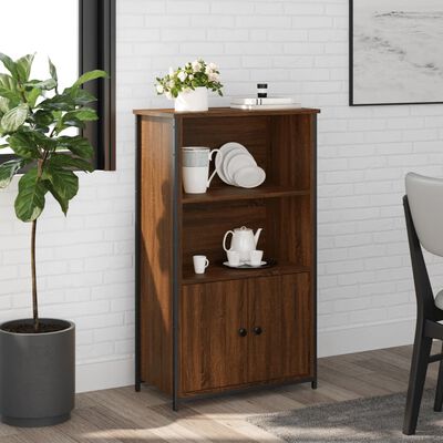 vidaXL Highboard Braun Eichen-Optik 62x32x103,5 cm Holzwerkstoff