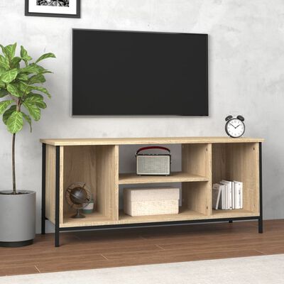 vidaXL TV-Schrank Sonoma-Eiche 102x35x45 cm Holzwerkstoff