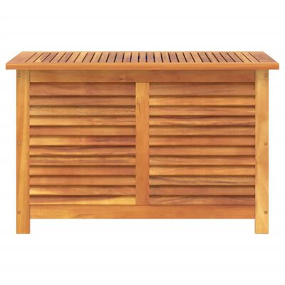 vidaXL Gartenbox mit Lüftungsschlitzen 90x50x56 cm Massivholz Akazie