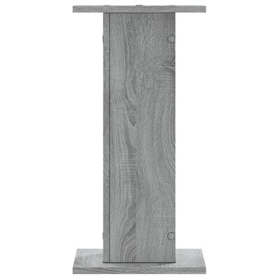 vidaXL Pflanzenständer 2 Stk. Grau Sonoma 30x30x60 cm Holzwerkstoff