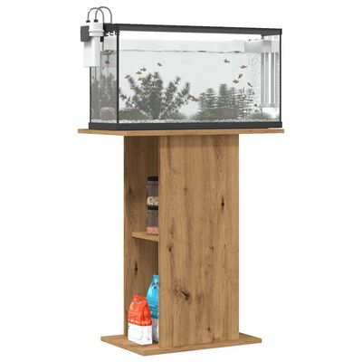 vidaXL Aquariumständer Artisan-Eiche 36x60,5x72,5 cm Holzwerkstoff