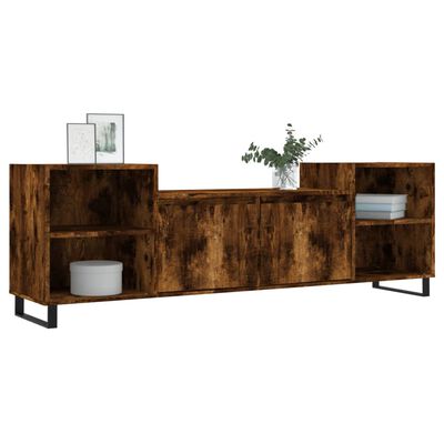 vidaXL TV-Schrank Räuchereiche 160x35x55 cm Holzwerkstoff