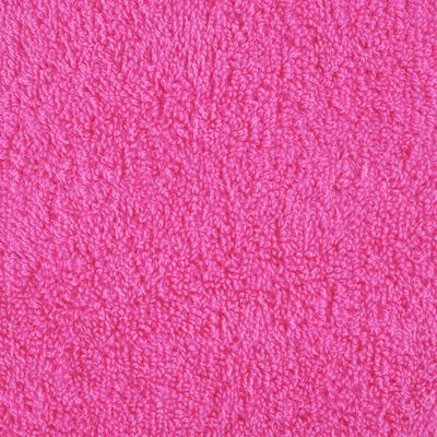 vidaXL Premium-Saunatücher SOLUND 10 Stk. Rosa 80x200 cm 600 g/m²