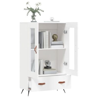 vidaXL Highboard Weiß 69,5x31x115 cm Holzwerkstoff