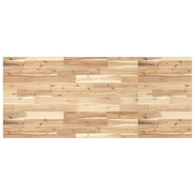 vidaXL Waschtischplatte Unbehandelt 120x60x2 cm Massivholz Akazie