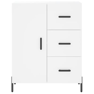 vidaXL Highboard Weiß 69,5x34x180 cm Holzwerkstoff