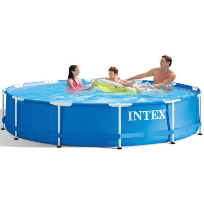 Intex Pool Metal Frame 366x76 cm 28210NP