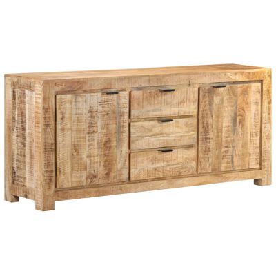 vidaXL Sideboard 175x40x75 cm Raues Mangoholz