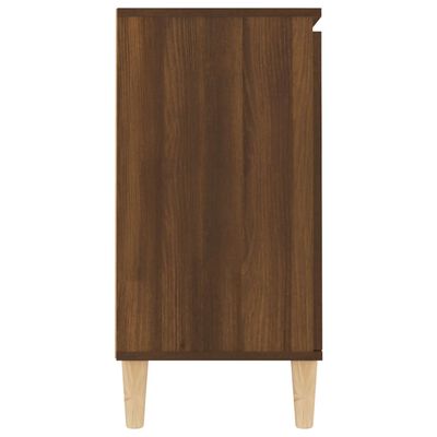 vidaXL Sideboard Braun Eichen-Optik 103,5x35x70 cm Holzwerkstoff