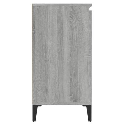 vidaXL Sideboard Grau Sonoma 60x35x70 cm Holzwerkstoff