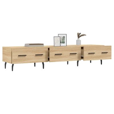 vidaXL TV-Schrank Sonoma-Eiche 150x36x30 cm Holzwerkstoff