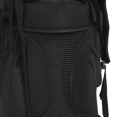 vidaXL Wanderrucksack Schwarz 60 L Oxford-Gewebe