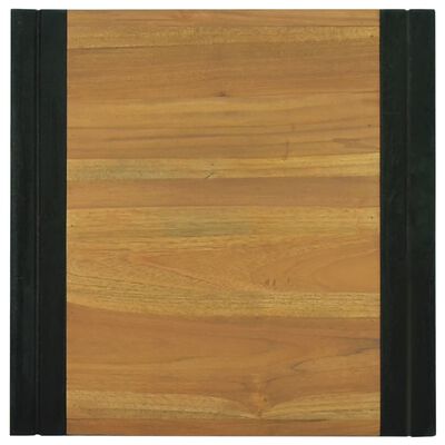 vidaXL Wand-Badregal 45x45x35 cm Massivholz Teak