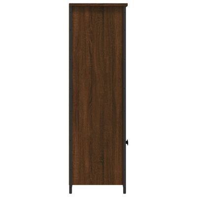 vidaXL Highboard Braun Eichen-Optik 62x32x103,5 cm Holzwerkstoff