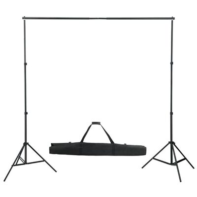 vidaXL Fotostudio-Set mit Beleuchtung, Hintergrund und Reflektor