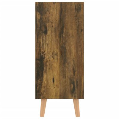 vidaXL Sideboard Räuchereiche 90x30x72 cm Holzwerkstoff