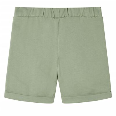 Kindershorts mit Kordelzug Helles Khaki 104