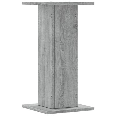 vidaXL Pflanzenständer 2 Stk. Grau Sonoma 30x30x60 cm Holzwerkstoff