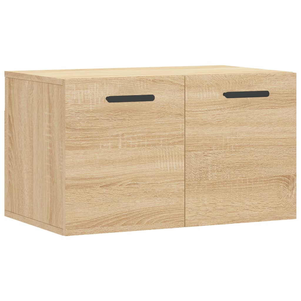 vidaXL Wandschrank Sonoma-Eiche 60x36,5x35 cm Holzwerkstoff