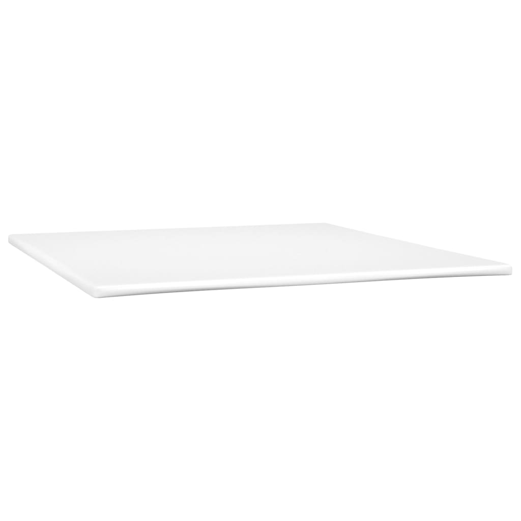 vidaXL Boxspringbett Matratze Cappuccino-Braun 180x200 cm Kunstleder