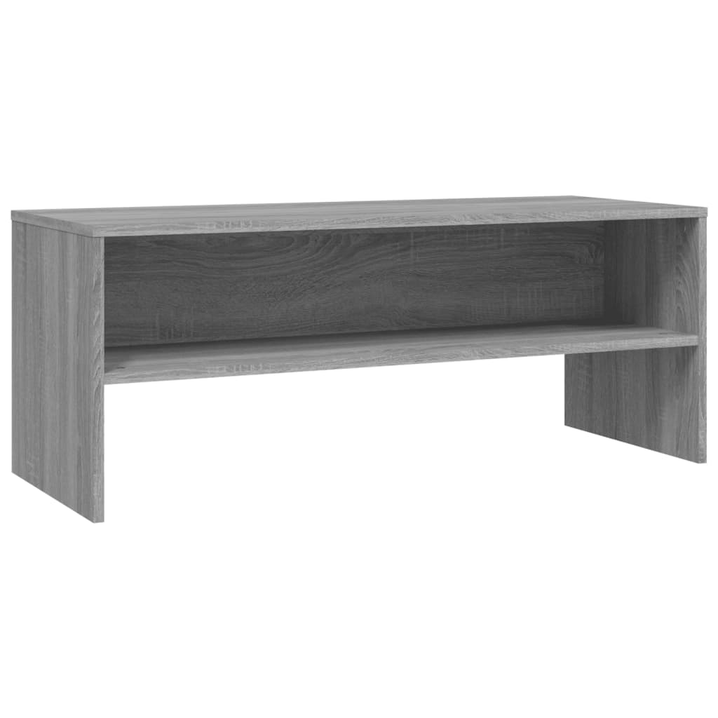 vidaXL TV-Schrank Grau Sonoma 100x40x40 cm Holzwerkstoff