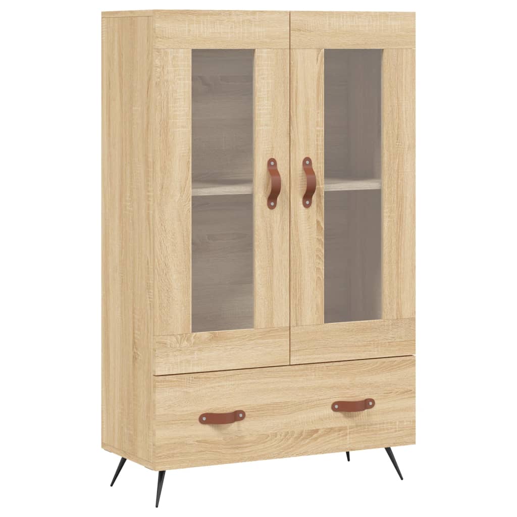 vidaXL Highboard Sonoma-Eiche 69,5x31x115 cm Holzwerkstoff