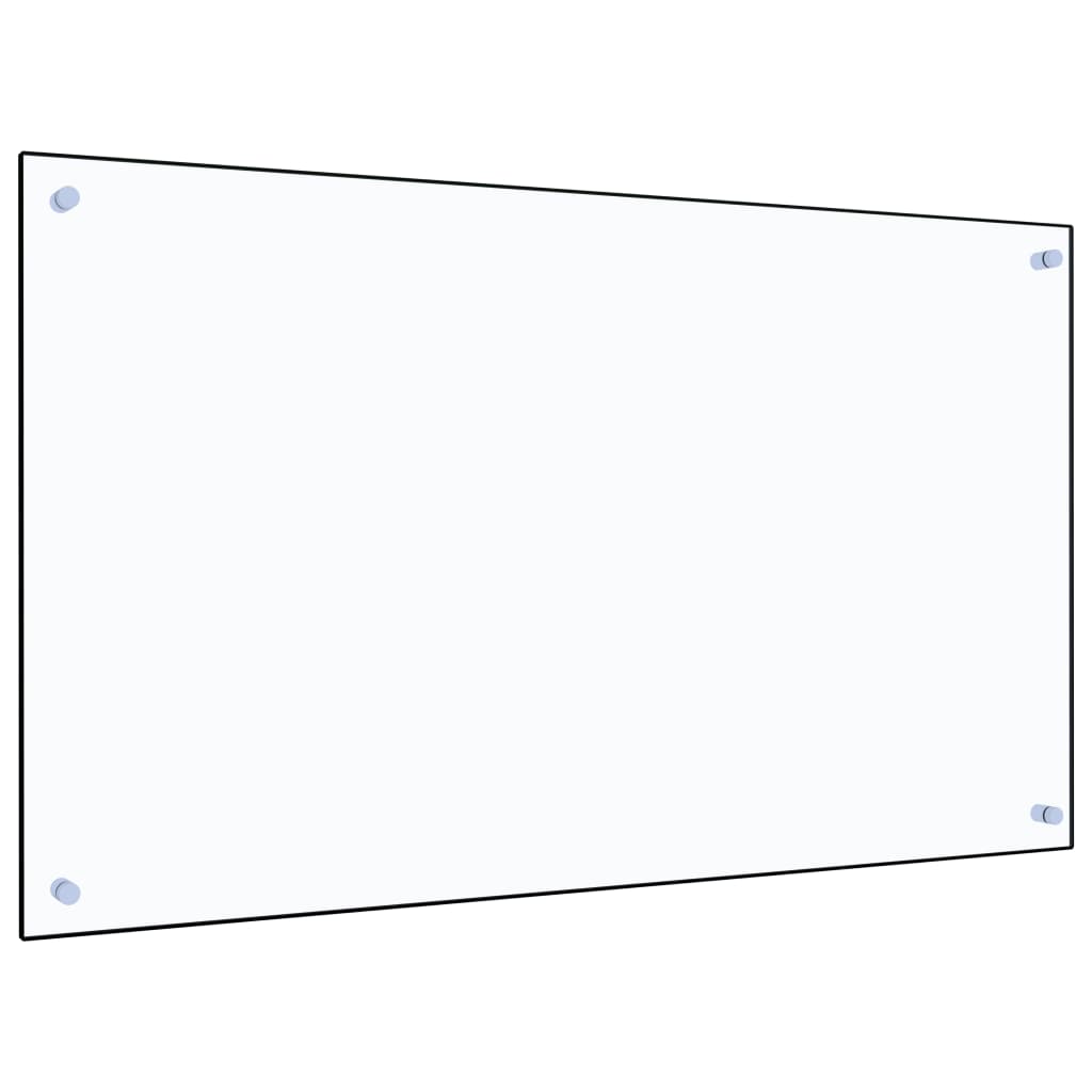 vidaXL Küchenrückwand Transparent 100×60 cm Hartglas