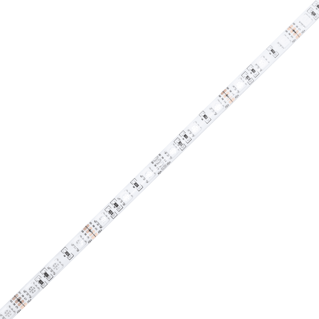 vidaXL LED Kopfteil Dunkelblau 203x16x118/128 cm Samt