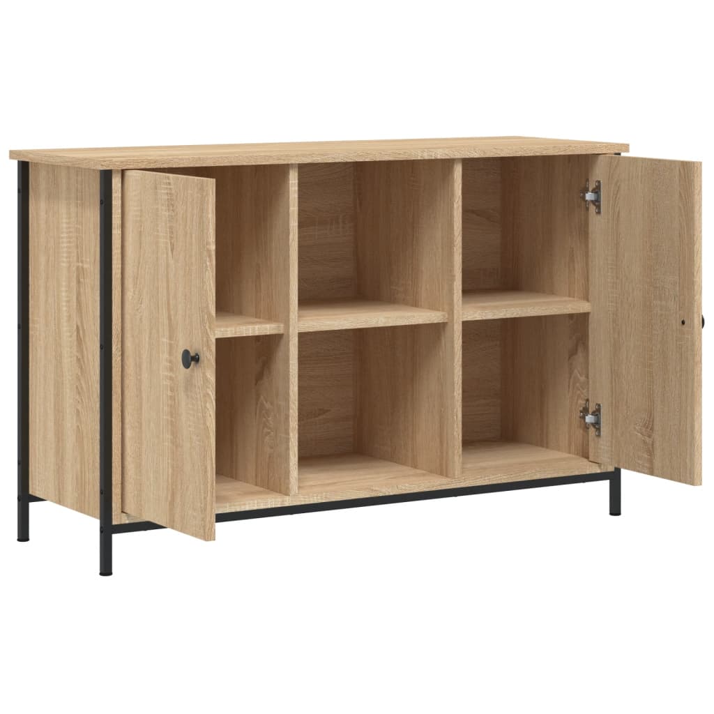 vidaXL TV-Schrank Sonoma-Eiche 100x35x65 cm Holzwerkstoff