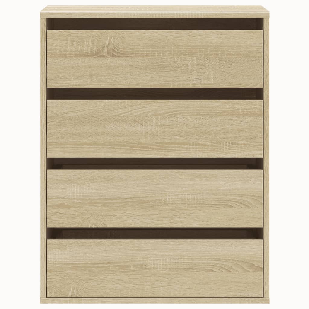 vidaXL Kommode Sonoma-Eiche 60x41x76 cm Holzwerkstoff