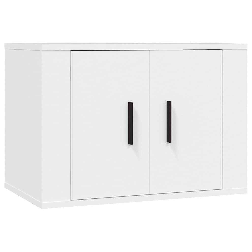 vidaXL TV-Wandschrank Weiß 57x34,5x40 cm