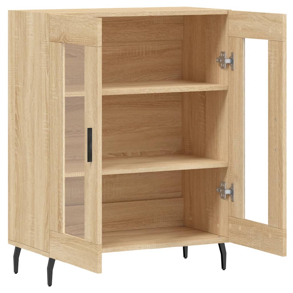 vidaXL Sideboard Sonoma-Eiche 69,5x34x90 cm Holzwerkstoff