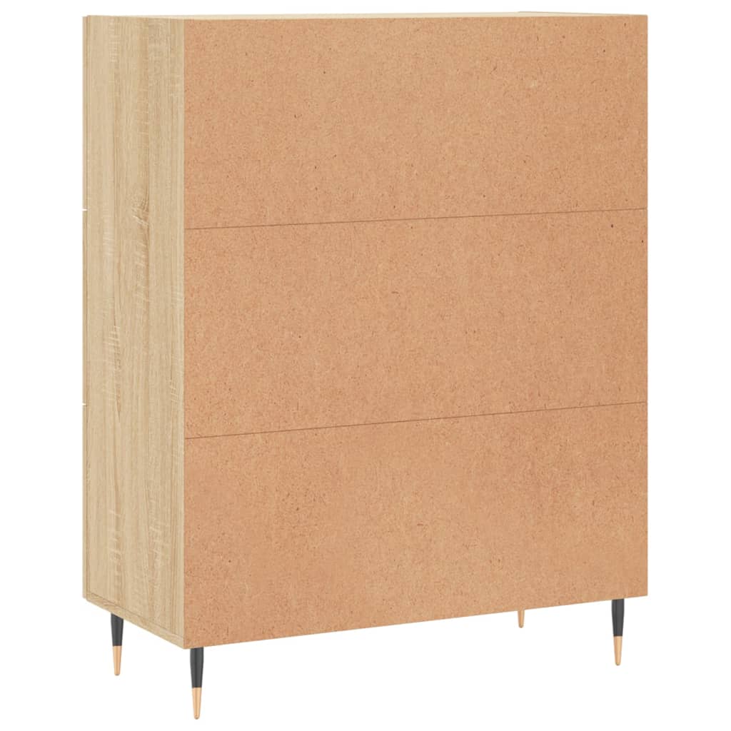 vidaXL Sideboard Sonoma-Eiche 69,5x34x90 cm Holzwerkstoff