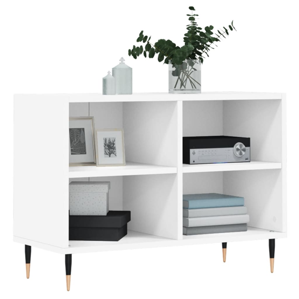 vidaXL TV-Schrank Weiß 69,5x30x50 cm Holzwerkstoff