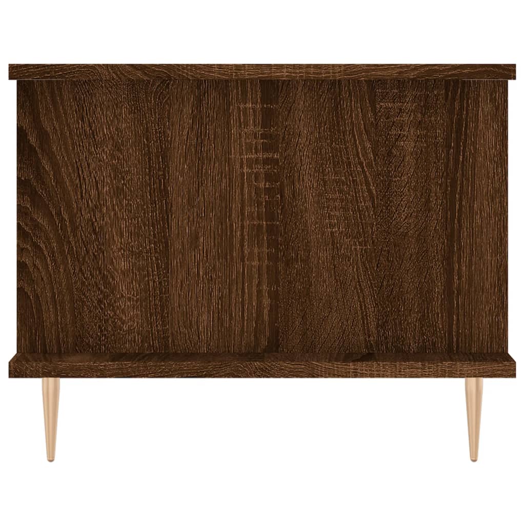 vidaXL Couchtisch Braun Eichen-Optik 90x50x40 cm Holzwerkstoff