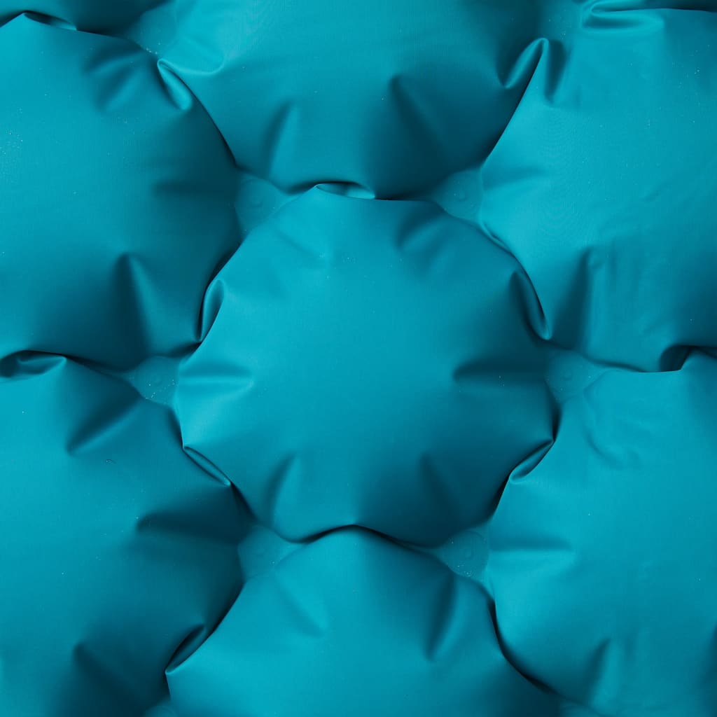 vidaXL Doppel-Isomatte mit Kissen Selbstaufblasend Blau